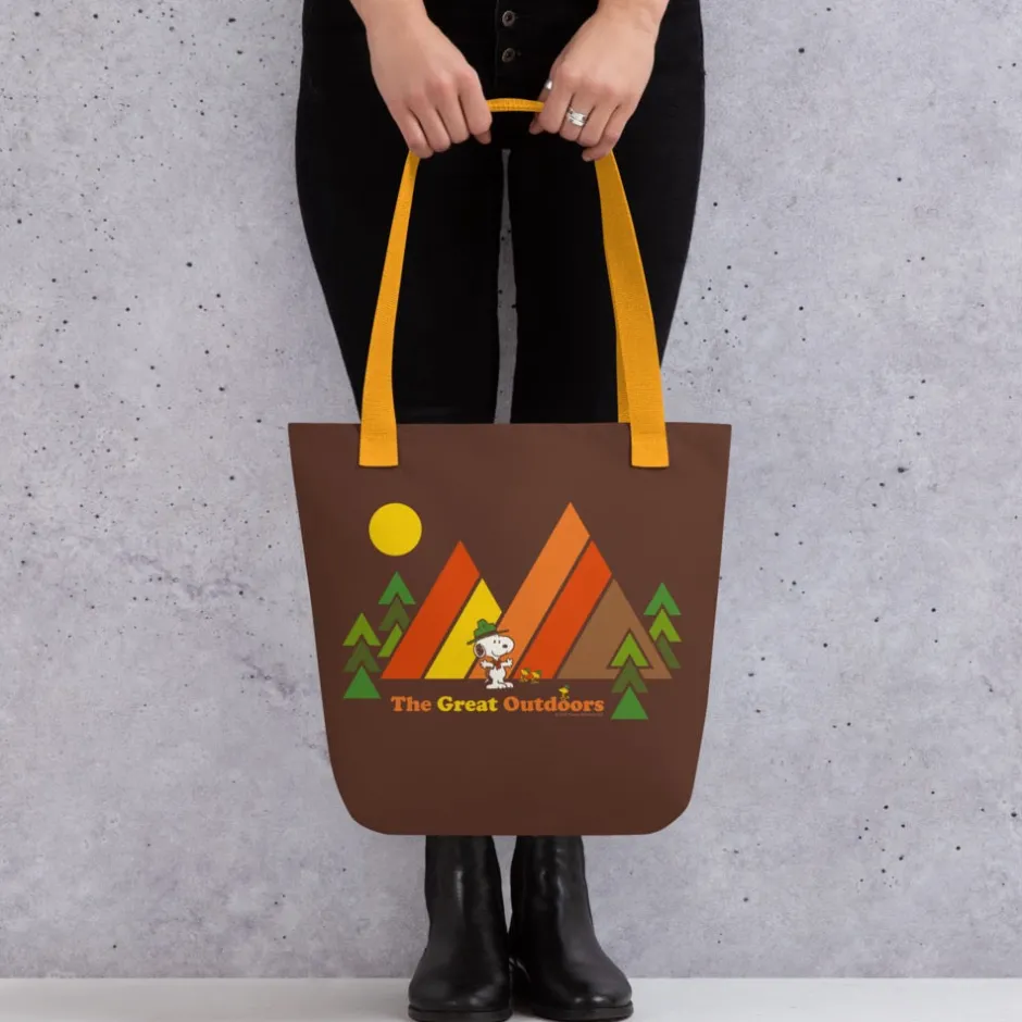 Best Beagle Scout The Great Outdoors Tote Bag Woodstock | Snoopy