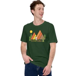 Sale Beagle Scout The Great Outdoors Adult T-Shirt Woodstock | Snoopy