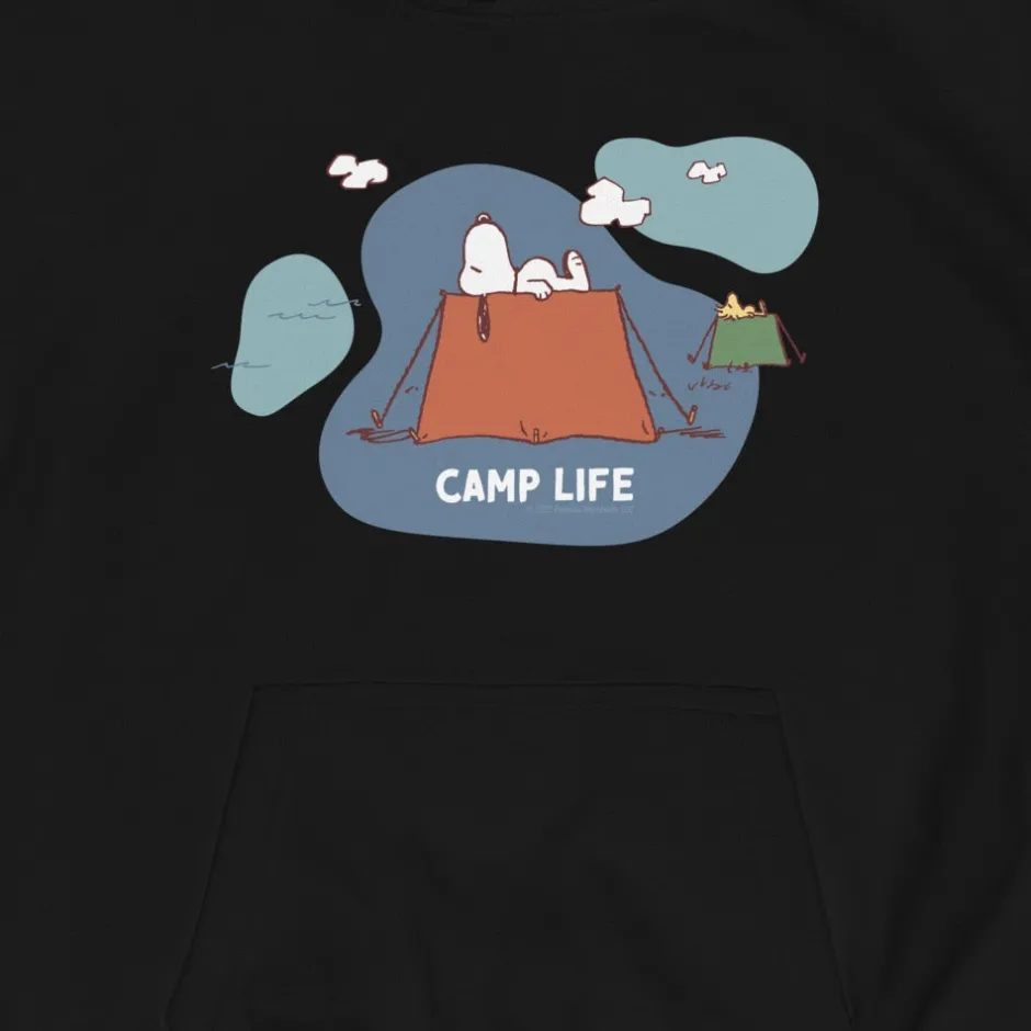 Clearance Camp Life Kids Hoodie Kids Woodstock | Snoopy