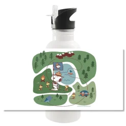 Clearance Camp Roadmap Screw Top Water Bottle Woodstock | Snoopy