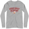Online Charlie Brown Good Grief Academy Adult Long Sleeve T-Shirt Charlie Brown | Long Sleeve T-Shirts