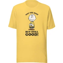 Best Charlie Brown Not The Best But Still Good Adult T-Shirt Charlie Brown | T-Shirts