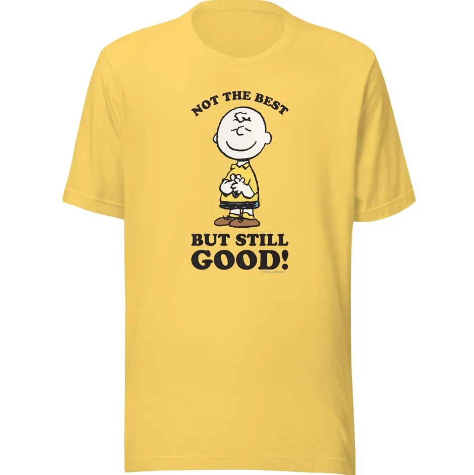 Best Charlie Brown Not The Best But Still Good Adult T-Shirt Charlie Brown | T-Shirts