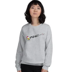 Clearance Charlie Brown Pow Adult Sweatshirt Charlie Brown | Hoodies & Sweatshirts