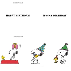 Fashion Choose Your Favorite Design Birthday Customized Adult T-Shirt Woodstock | Snoopy