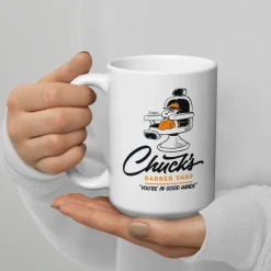 Discount Chuck's Barber Shop Mug Charlie Brown | Mugs