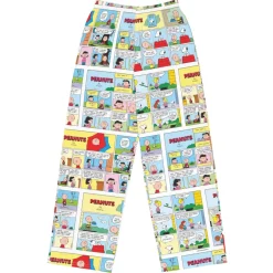 Hot Comic Strips Color Adult Wide Leg Pants Snoopy | Sally Brown
