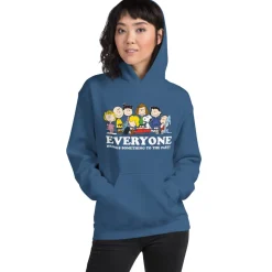 Outlet Everyone Brings Something To The Party Adult Hoodie Snoopy | Schroeder