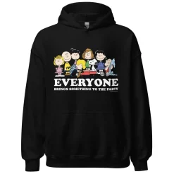 Outlet Everyone Brings Something To The Party Adult Hoodie Snoopy | Schroeder