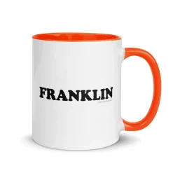 Best Franklin Two Tone Mug Franklin | Mugs