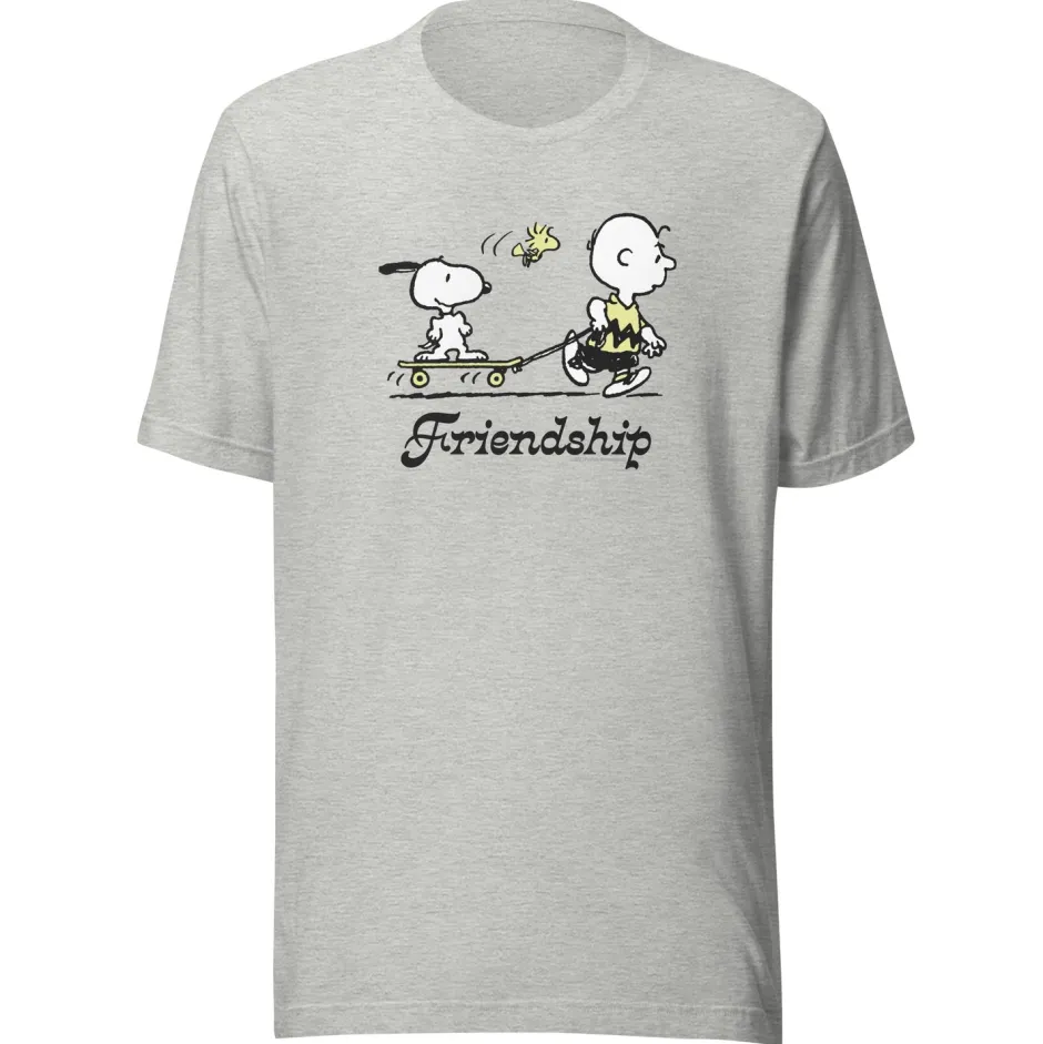Clearance Friendship Adult T-Shirt Snoopy | Charlie Brown