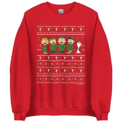 Hot Gang Holiday Unisex Crewneck Woodstock | Snoopy