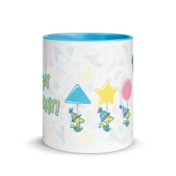 Best Happy Birthday Pattern Two Tone Mug Woodstock | Snoopy