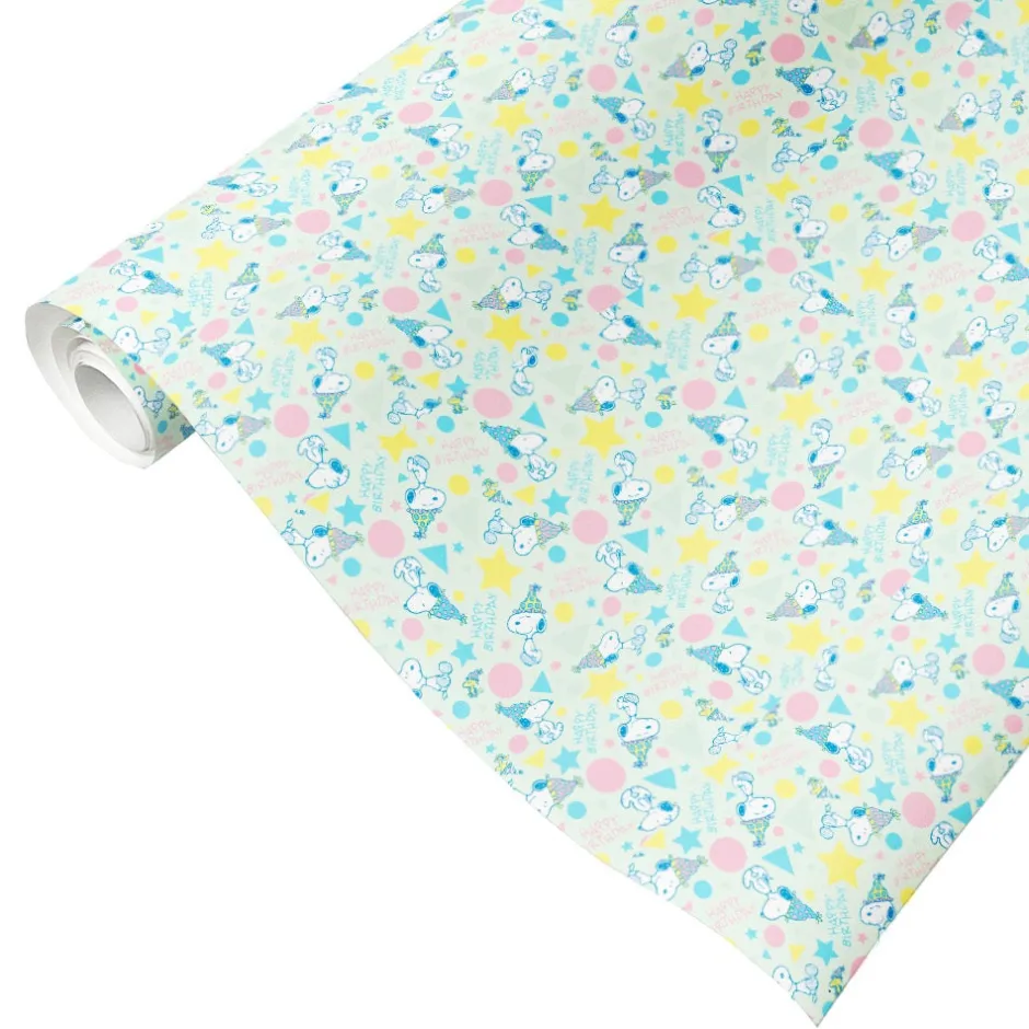 Best Happy Birthday Wrapping Paper Woodstock | Snoopy