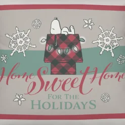 New Home Sweet Home Pillow Snoopy | Blankets & Pillows