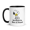Clearance It's Good To Have A Friend Two Tone Mug Woodstock | Snoopy