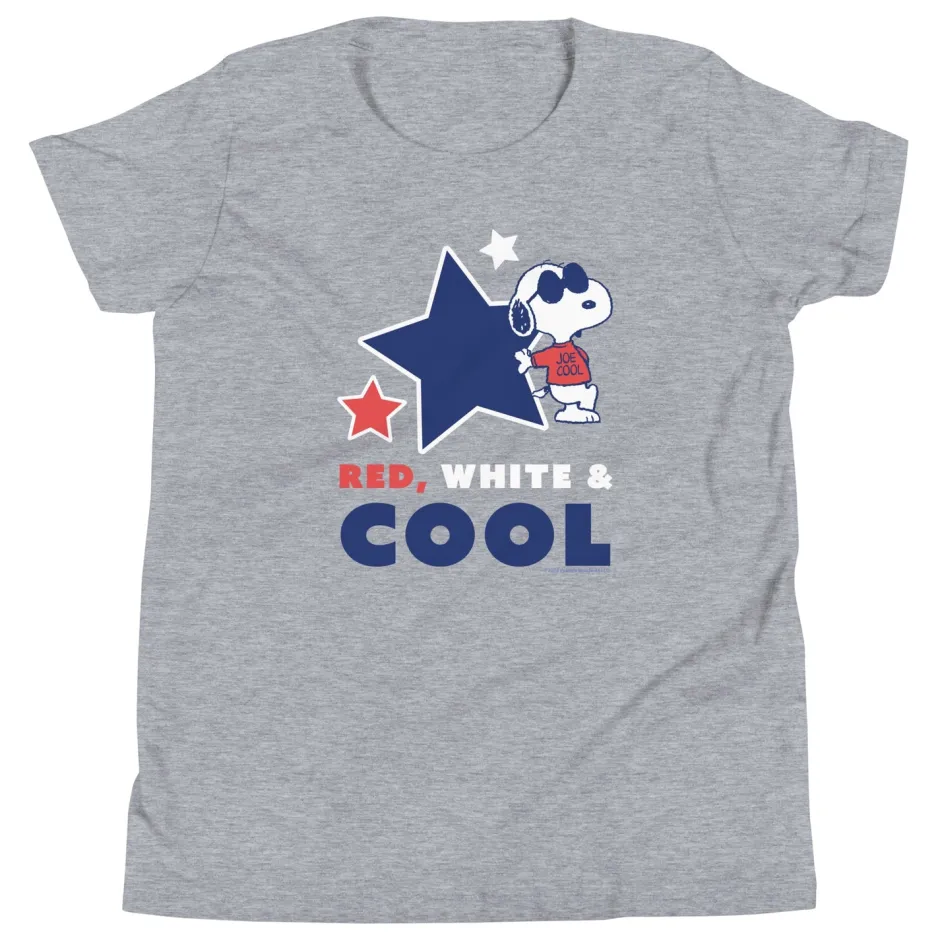 Best Joe Cool Red, White & Cool Kids T-Shirt Joe Cool | T-Shirts
