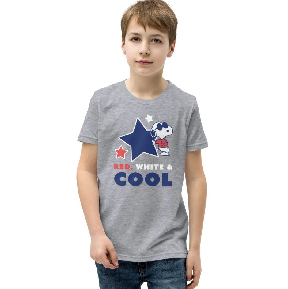 Best Joe Cool Red, White & Cool Kids T-Shirt Joe Cool | T-Shirts