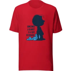 Clearance Linus Sometimes A Blanket Is A Cape In Disguise Adult T-Shirt Linus Van Pelt | T-Shirts