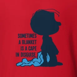Clearance Linus Sometimes A Blanket Is A Cape In Disguise Adult T-Shirt Linus Van Pelt | T-Shirts