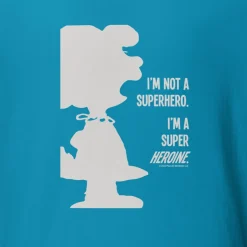 Online Lucy I'm Not A Superhero, I'm A Super Heroine Adult T-Shirt Lucy Van Pelt | T-Shirts