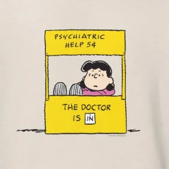 New Lucy Psychiatric Help Booth Adult T-Shirt Lucy Van Pelt | T-Shirts