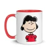 Sale Lucy Two Tone Mug Lucy Van Pelt | Mugs