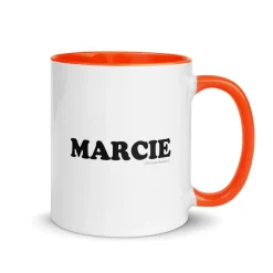 New Marcie Two-Tone Mug Marcie | Mugs
