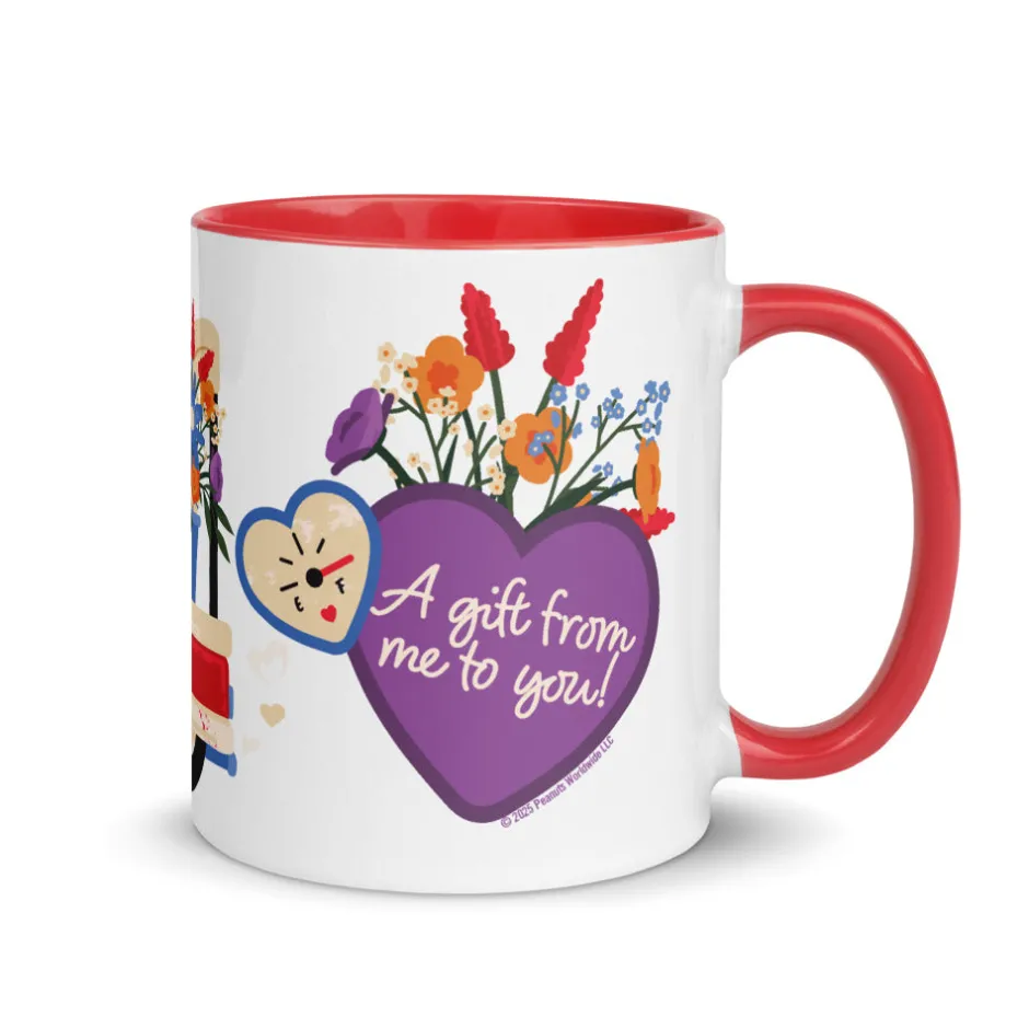 Fashion A Gift From Me To You Two-Tone Mug Mugs