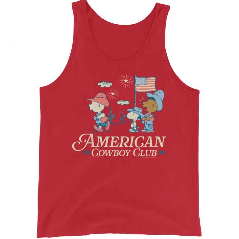 Online American Cowboy Club Tank Top Peanuts Gang | Tank Tops