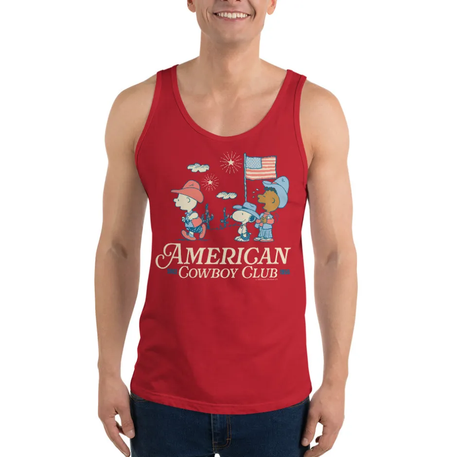 Online American Cowboy Club Tank Top Peanuts Gang | Tank Tops