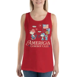Online American Cowboy Club Tank Top Peanuts Gang | Tank Tops
