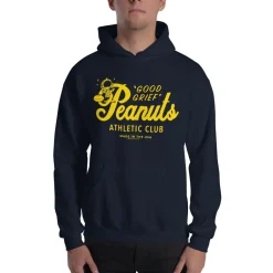 Online Athletic Club Hooded Sweatshirt Charlie Brown | Hoodies & Sweatshirts