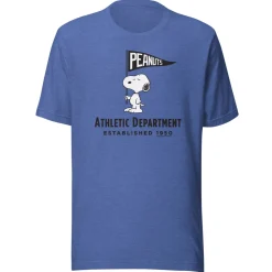 Discount Athletic Department Snoopy Adult T-Shirt Snoopy | T-Shirts
