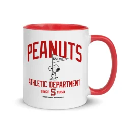 Clearance Athletic Department Snoopy Two Tone Mug Snoopy | Mugs