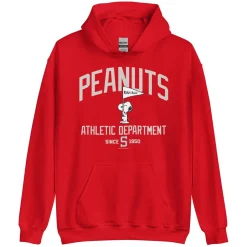 Best Athletic Department Snoopy Hooded Sweatshirt Snoopy | Hoodies & Sweatshirts