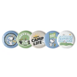Fashion Beagle Scouts 5 Pin Set Snoopy