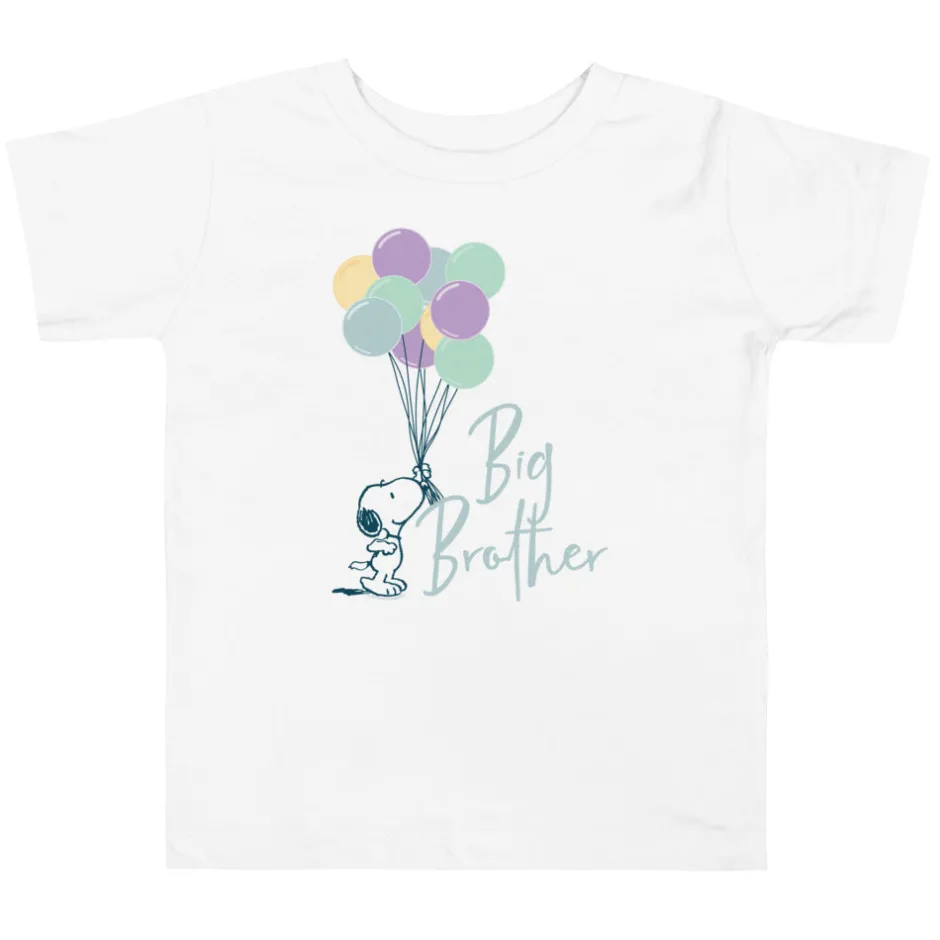 Hot Big Brother Personalized Toddler T-Shirt Snoopy | T-Shirts