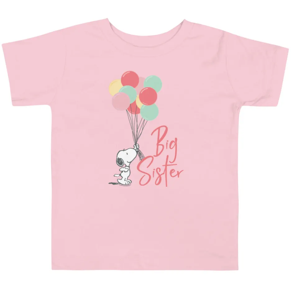 Best Big Sister Toddler T-Shirt Snoopy