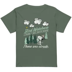 New Bird Watchers Women's High Waisted T-Shirt T-Shirts