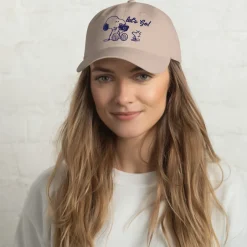 Outlet Camera Embroidered Dad Hat Woodstock | Snoopy