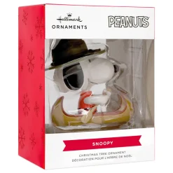 Best Camp Snoopy in Canoe Ornament Snoopy