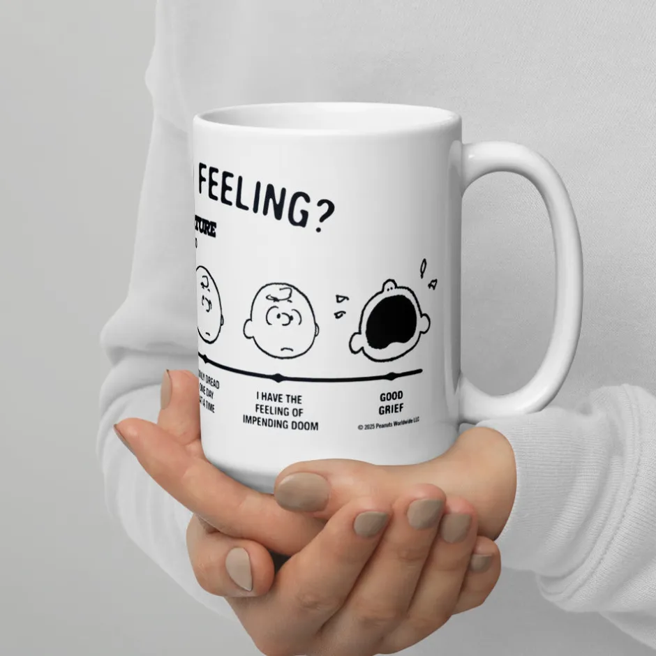 Hot Charlie Brown How Are You Feeling Mug Peanuts Gang | Mugs