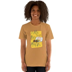 Best Charlie Brown I Ate Too Much Unisex T-Shirt T-Shirts