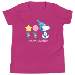 Discount Customized Birthday Kids T-Shirt Woodstock | Snoopy