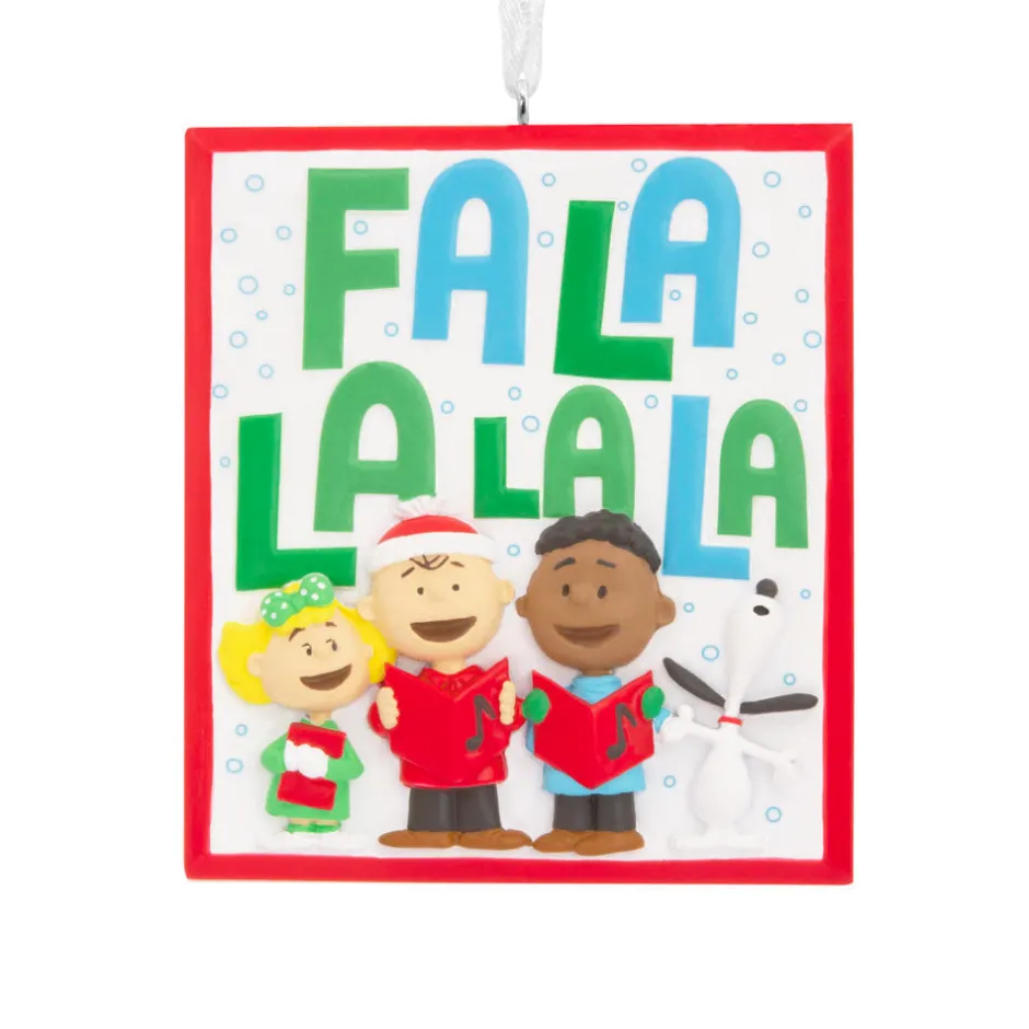 Hot Gang Carolers Ornament Peanuts Gang
