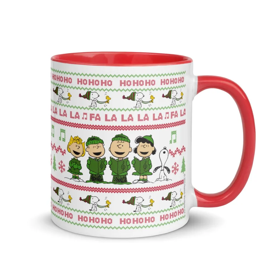 Sale Gang Holiday Choir Two-Tone Mug Woodstock | Snoopy
