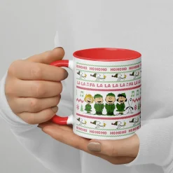 Sale Gang Holiday Choir Two-Tone Mug Woodstock | Snoopy