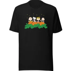 Sale Gang Pumpkin Patch Adult T-Shirt Snoopy | Peanuts Gang