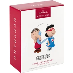 Online Gang Super Lucy and Her Pal Linus Keepsake Ornament Lucy Van Pelt | Linus Van Pelt